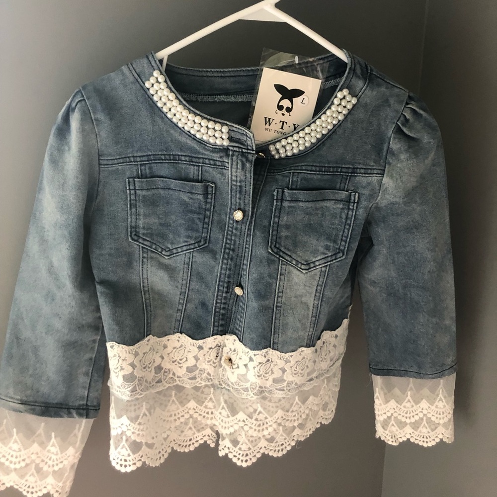 WTY Embellished Jean Jacket